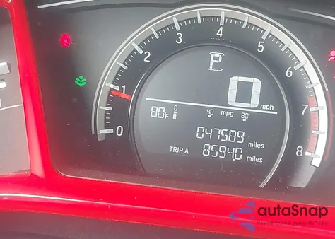 2016 Honda Civic Lx из США, поврежденный, VIN 2HGFC2F53GH500788